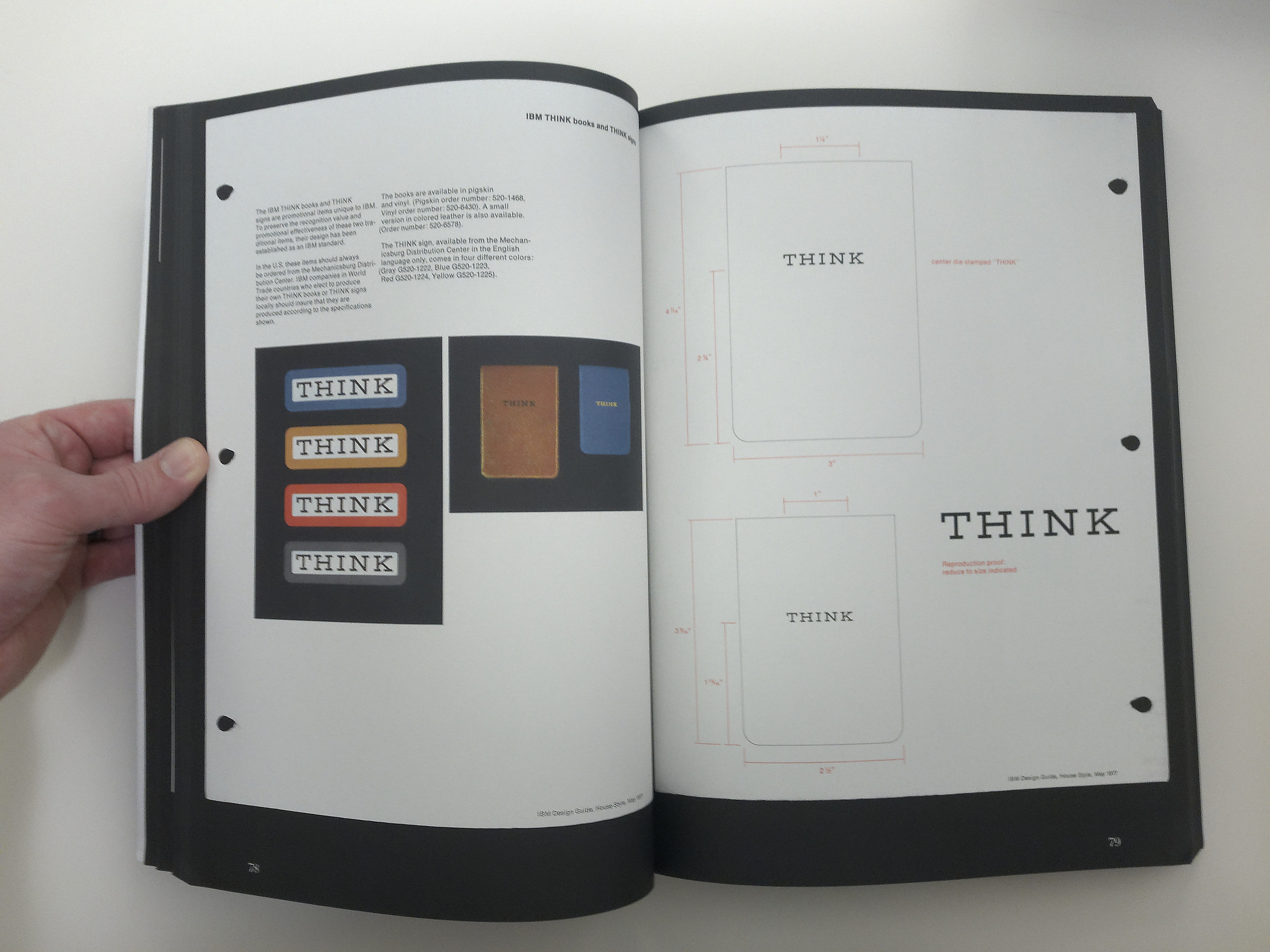 IBM Graphic Standards Manual reprint | Paul Rand: Modernist Master 